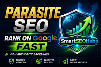 rank your website on google first page with parasite SEO backlinks
