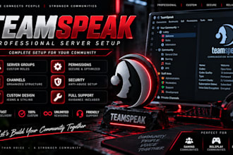 setup and customize your teamspeak server