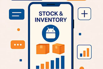 develop custom android app for inventory and stock management