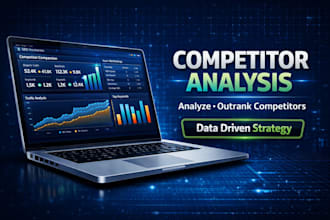 do detailed SEO competitor analysis and keyword gap research