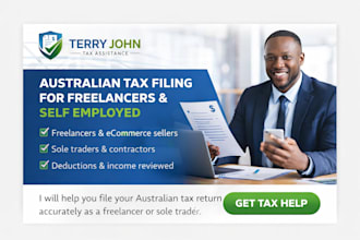 provide australia tax filing assistance for self employed and ecommerce sellers