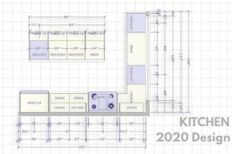 design kitchen, bath, closet and wardrobe using 2020 flex and pro kitchen