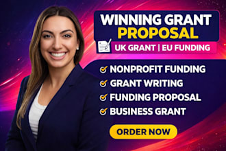 assist winning grant proposal UK grant application eu nonprofit funding strategy