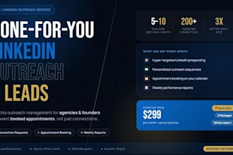do monthly outreach campaigns