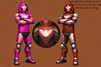 convert stl to multicolor 3mf for bambu lab