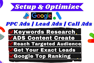 setup and manage google ads campaigns