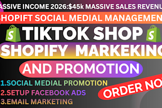 shopify social media marketing expert