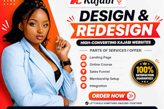 kajabi website design kajabi online course kajabi sales funnel landing page