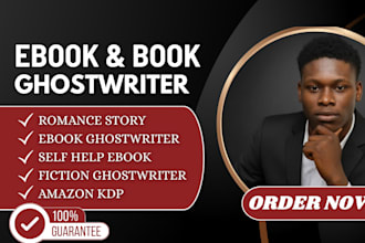 be romance ebook writer fiction ghostwriter self help ebook kindle book editor