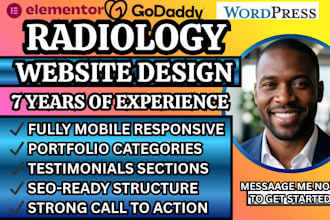 radiology site imaging center site diagnostic imaging site medical site design