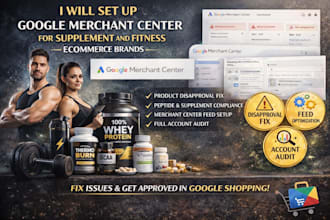 run google ads for fitness, supplement and peptide ecommerce brands