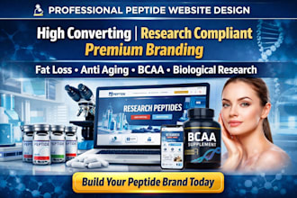 design peptide website research peptide store nutraceutical store sarms store
