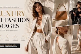 create photorealistic ai fashion photography