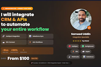 connect your CRM with n8n hubspot, gohighlevel, salesforce