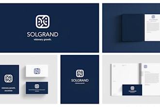 design a modern minimalist brand identity