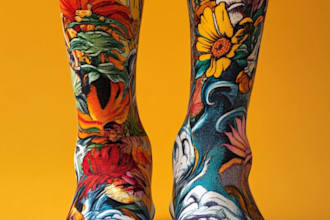 socks design unique socks design