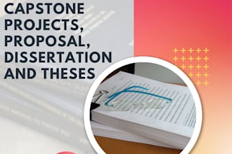 edit urgent research, capstone projects, proposal, dissertation and theses