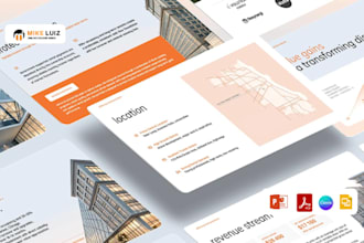 do business pitch deck real estate sales powerpoint presentation slide design