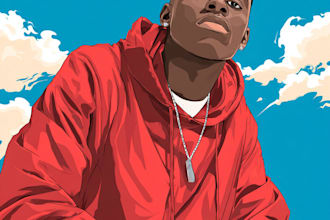 create a disney cartoon illustration