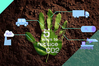 write on carbon footprint, carbon credits, climate change and air pollution