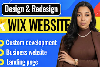 build wix website design wix website redesign wix website development wix expert