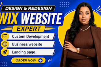 build wix website design wix website redesign wix website development wix expert