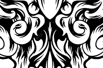create a beautiful flower tattoo design for you