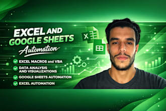automate excel macros, vba, formulas and google sheets