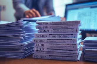 prepare and e file irs forms 1099 w2 w8ben w8bene w9 1040