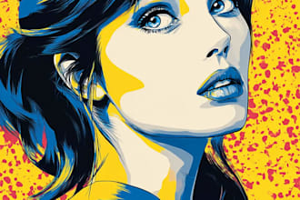draw your photo to an amazing vector pop art wpap