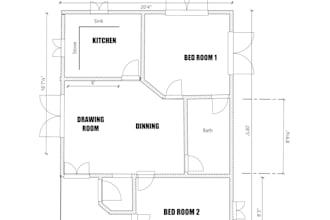 provide an architect floor plan
