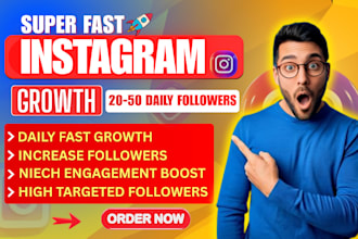 promote your instagram page with daily followers for super fast growth
