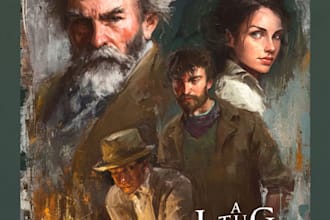 paint your book cover art