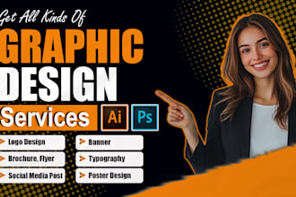 design modern and eye catching graphic designs