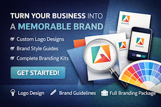 design premium branding and visual identity