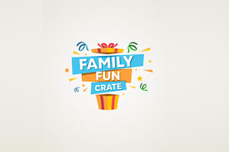 design unique family fun logo