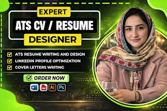 write a job winning ats resume, CV and optimize linkedin
