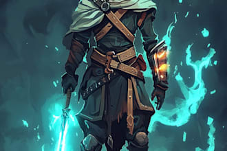 design you high quality 2d game character sprites
