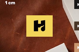 design a minimalist letter logo, initial, or monogram for your brand