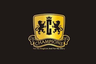 design awesome award champion logo