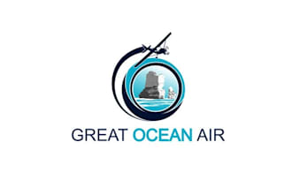 create a great logo for this tourist flight company