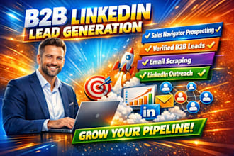 generate targeted high quality b2b linkedin leads with sales navigator