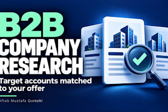 do b2b lead generation and targeted company prospect research