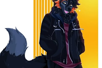 draw anthro furry art, fursona oc design, full body, half body, headshot nsfw