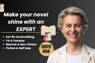 developmental edit your sci fic, fantasy, horror thriller, or mystery manuscript
