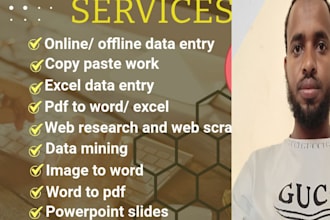 do fast data entry and typing in 24 hours