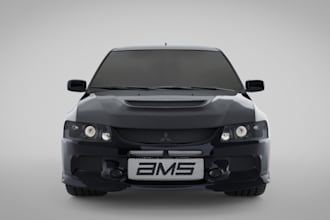 digital 3d vehicle design,unity game asset,mid poly model, suv car for animation