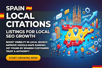 build spain local citations to improve your local SEO rankings