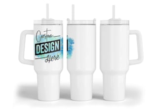 design custom 20oz and 30oz skinny tumbler wrap