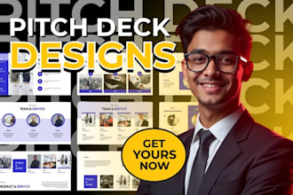 design a professional investor and real estate pitch deck